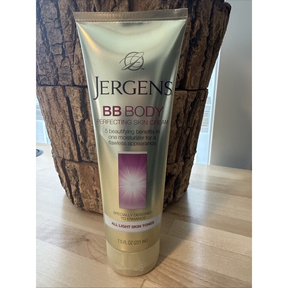 Jergens BB Body Perfecting Skin Cream for All Light Skin Tones 7.5oz